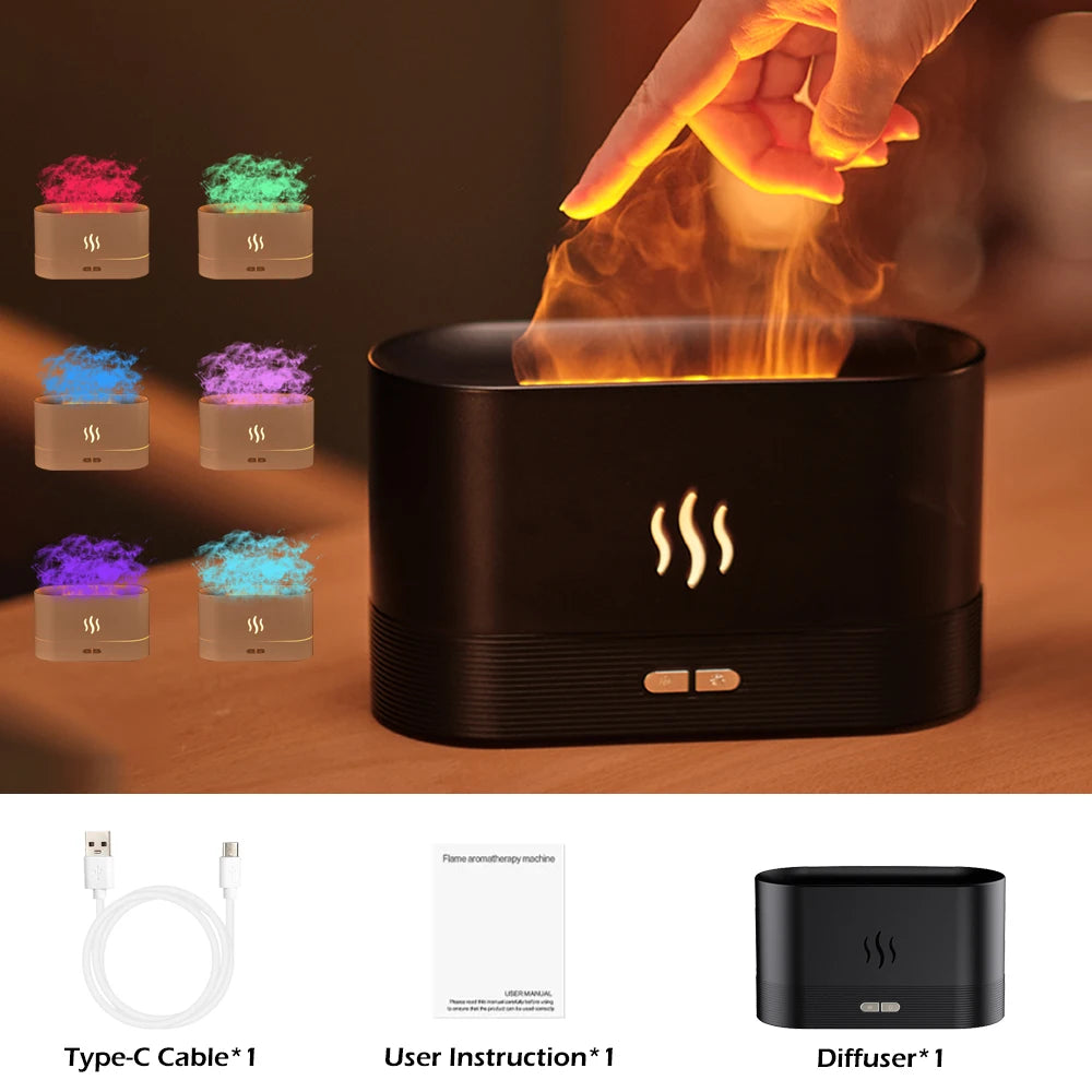 Ember Essence Flame Essential Oil Diffuser