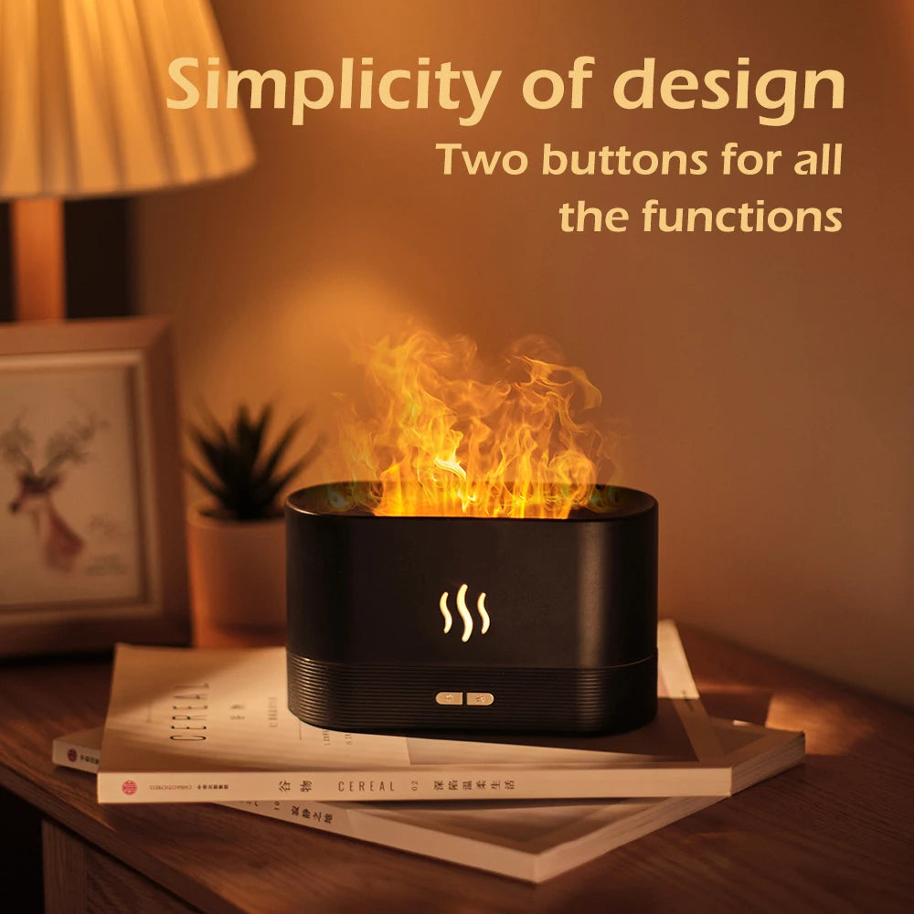 Ember Essence Flame Essential Oil Diffuser